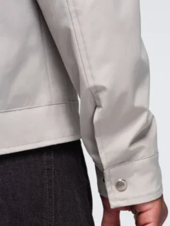 Ombre Kurtka przejściowa OM-JANP-0224 Szary Regular Fit