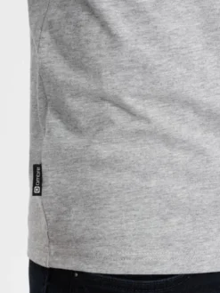 Ombre Longsleeve OM-LSBL-0108 Szary Fitting Fit