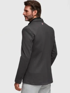 Ombre Marynarka M165 Szary Slim Fit