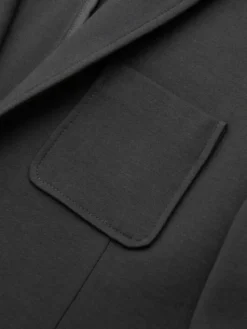Ombre Marynarka OM-BLZB-0101 Szary Slim Fit