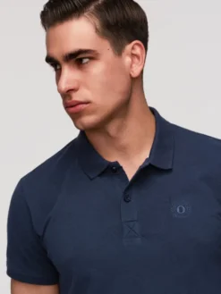 Ombre Polo OM-POBS-0171 Kolorowy Regular Fit