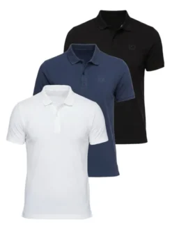 Ombre Polo OM-POBS-0171 Kolorowy Regular Fit