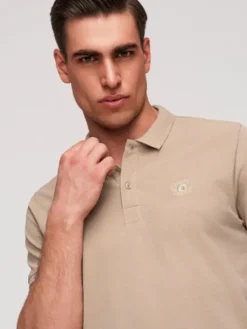 Ombre Polo OM-POBS-0171 Kolorowy Regular Fit