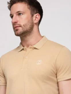 Ombre Polo OM-POBS-0171 Kolorowy Regular Fit