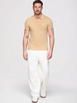 Ombre Polo OM-POBS-0171 Kolorowy Regular Fit