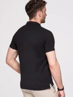 Ombre Polo OM-POBS-0171 Kolorowy Regular Fit