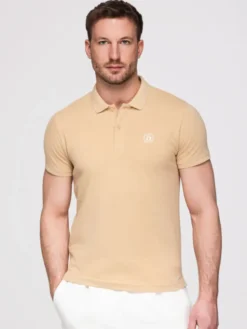 Ombre Polo OM-POBS-0171 Kolorowy Regular Fit