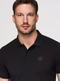 Ombre Polo OM-POBS-0171 Kolorowy Regular Fit