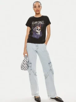 One Teaspoon Jeansy Luna 26256 Niebieski Relaxed Fit