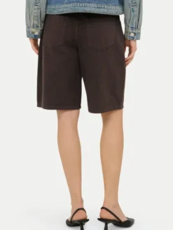 ONLY Bermudy Mate 15374734 Brązowy Loose Fit