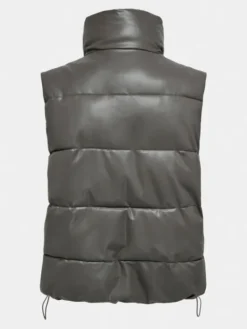 ONLY Bezrękawnik Anja 15316064 Szary Regular Fit