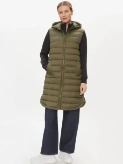 ONLY Bezrękawnik Melody 15258350 Khaki Regular Fit