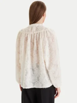 ONLY Bluzka Korsa 15360837 Beżowy Oversize