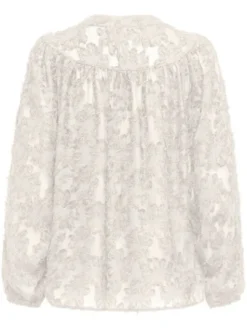 ONLY Bluzka Korsa 15360837 Beżowy Oversize