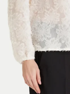 ONLY Bluzka Korsa 15360837 Beżowy Oversize