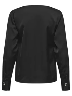 ONLY Bluzka Mika 15361191 Czarny Regular Fit