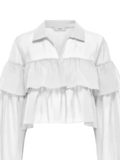 ONLY Bluzka Suzzi 15360661 Biały Regular Fit