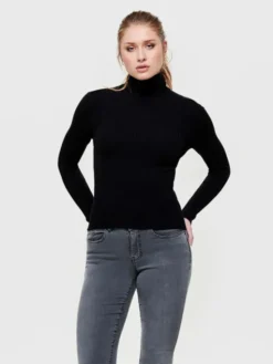 ONLY Golf Karol 15165075 Czarny Slim Fit