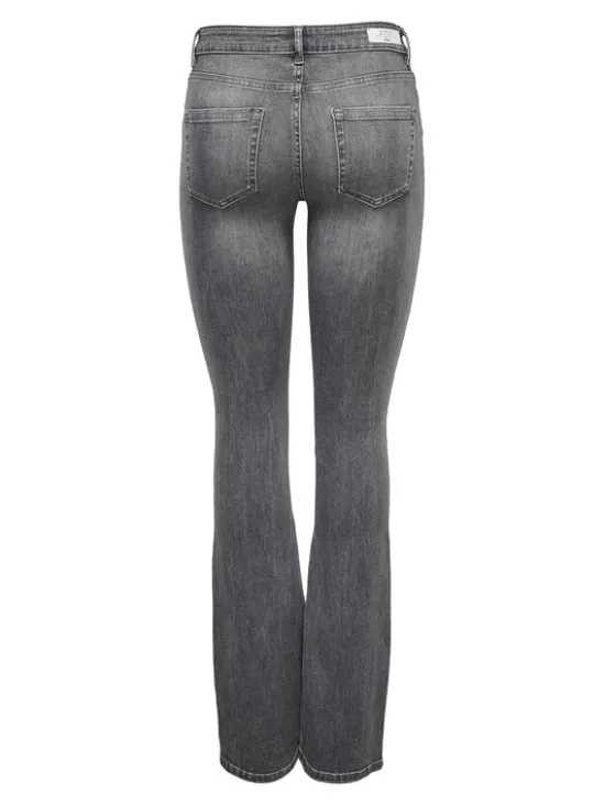 ONLY Jeansy Blush 15233721 Szary Flared Fit