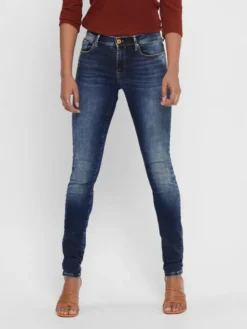 ONLY Jeansy Shape 15159137 Granatowy Skinny Fit