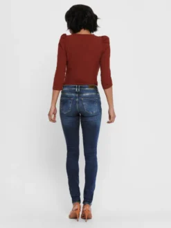 ONLY Jeansy Shape 15159137 Granatowy Skinny Fit