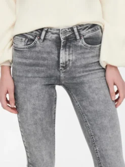 ONLY Jeansy 15245366 Szary Skinny Fit