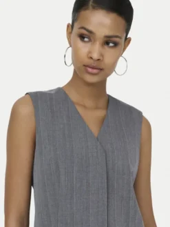 ONLY Kamizelka garniturowa Jackie 15364317 Szary Regular Fit
