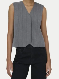 ONLY Kamizelka garniturowa Jackie 15364317 Szary Regular Fit