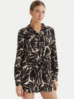 ONLY Koszula Nova 15284332 Czarny Regular Fit