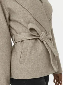 ONLY Kurtka przejściowa Augusta 15314352 Beżowy Regular Fit