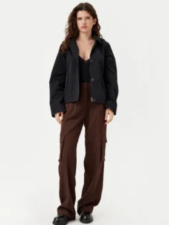 ONLY Kurtka przejściowa Norma 15342077 Czarny Regular Fit