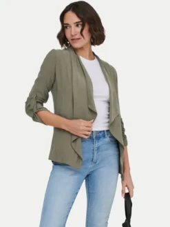 ONLY Marynarka Lalia 15367395 Khaki Regular Fit