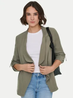 ONLY Marynarka Lalia 15367395 Khaki Regular Fit