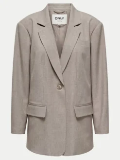 ONLY Marynarka Linda 15328158 Beżowy Oversize