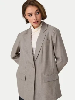 ONLY Marynarka Linda 15328158 Beżowy Oversize