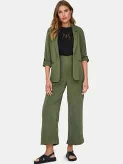 ONLY Marynarka Marsa 15308084 Zielony Loose Fit