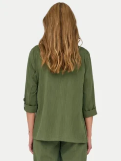 ONLY Marynarka Marsa 15308084 Zielony Loose Fit