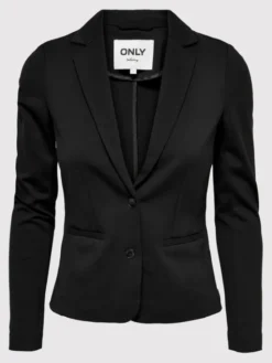 ONLY Marynarka Poptrash 15153144 Czarny Regular Fit