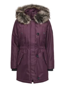 ONLY Parka Iris 15304625 Różowy Regular Fit