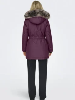 ONLY Parka Iris 15304625 Różowy Regular Fit