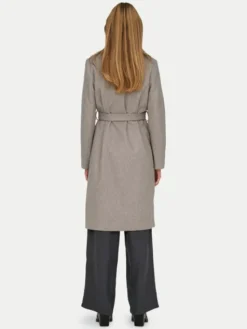 ONLY Płaszcz przejściowy Alvilda 15314362 Beżowy Regular Fit