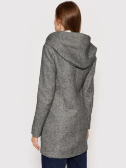 ONLY Płaszcz przejściowy Sedona 15142911 Szary Regular Fit