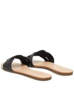 ONLY Shoes Klapki Onlfeli-6 Czarny