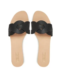 ONLY Shoes Klapki Onlfeli-6 Czarny