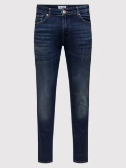 Only & Sons Jeansy Loom 22024514 Granatowy Slim Fit