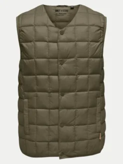 Only & Sons Kamizelka Gavin 22030622 Zielony Regular Fit