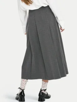 ONLY Spódnica maxi Lexie 15359282 Szary Regular Fit