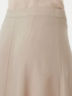 ONLY Spódnica midi Goa 15363690 Beżowy Regular Fit