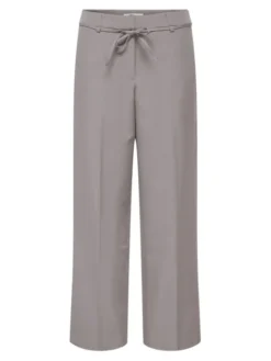 ONLY Spodnie materiałowe Marine 15338350 Szary Straight Fit