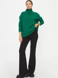 ONLY Spodnie materiałowe Peach 15298660 Czarny Flared Fit
